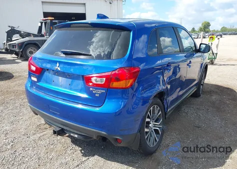 2017 Mitsubishi Outlander Sport 2.4 Se из США, поврежденный, VIN JA4AP3AW6HZ047863